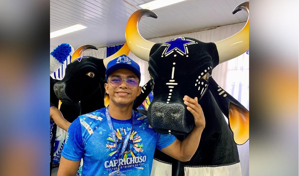 Edson Jr vem de uma família tradicional de artistas parintinenses (Foto: Reprodução / Instagram), via: https://www.acritica.com/entretenimento/edson-azevedo-e-anunciado-como-tripa-oficial-do-boi-bumba-caprichoso-1.366780