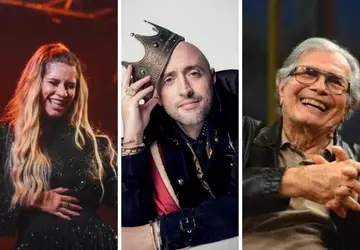 Marília Mendonça, Paulo Gustavo e Tarcísio Meira estão entre os famosos que morreram em 2021(Foto: Reprodução)