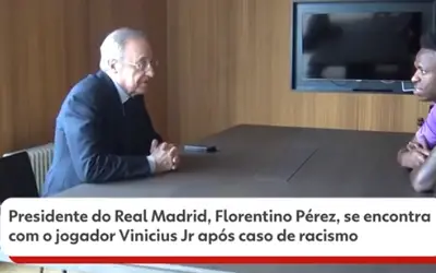 RACISMO: Real Madrid denuncia crimes de ódio e discriminação contra Vinícius Jr