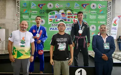 Campeonato Pan-Americano de Jiu-Jitsu Paradesportivo em Manaus fecha primeira edição com mais de 160 paratletas