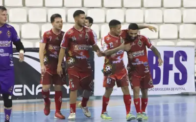 Sangue de Boi-AM elimina Buriti-RR e pega Desportivo-RO na 2ª fase da Copa do Brasil de Futsal