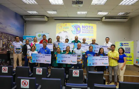 Prefeitura entrega mais R$ 150 mil em premiações aos contemplados do segundo sorteio da Nota Premiada